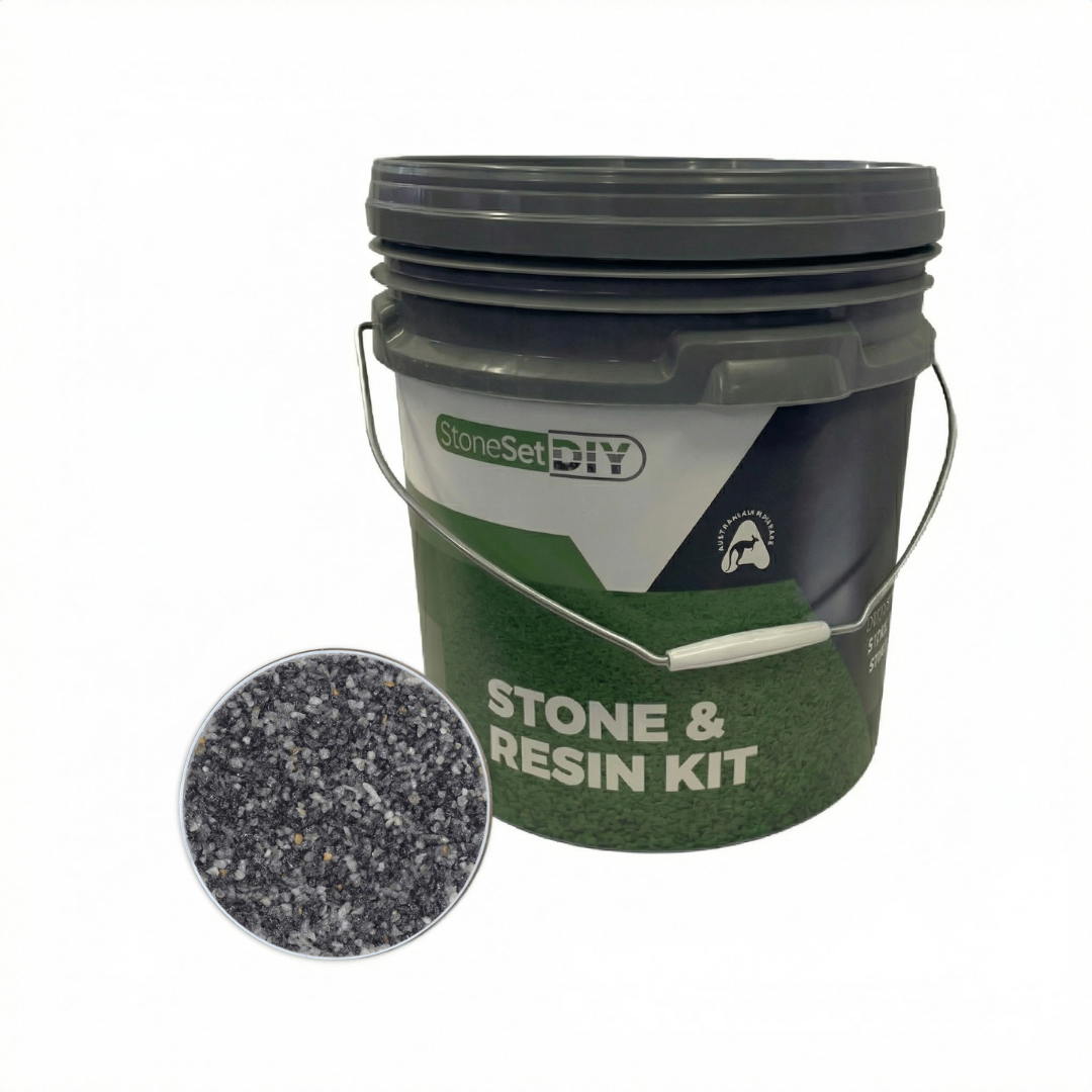 3mm Charcoal DIY Stone & Resin Kit