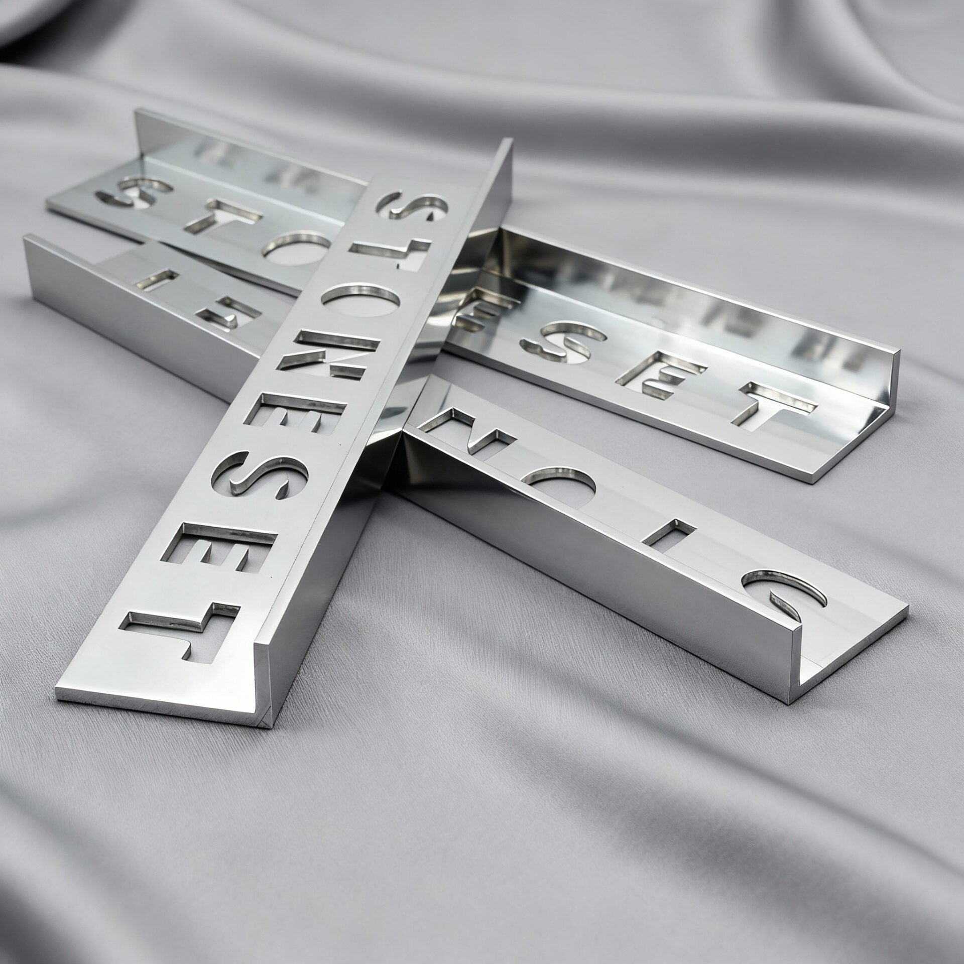 StoneSet Aluminium Angle – 18mm x 40mm (3m) - Mill finish