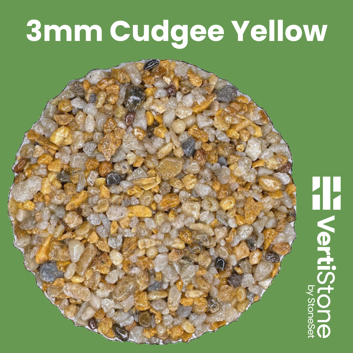 Cudgee Yellow Vertical Pebble Binder Kit (3mm)