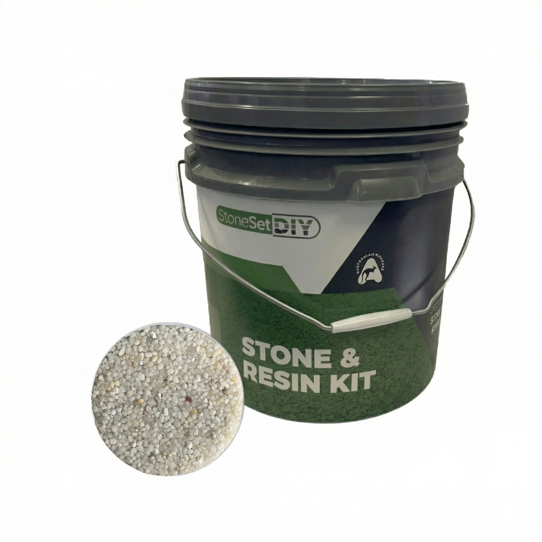 4mm Southern White DIY Stone &amp; Resin Kit