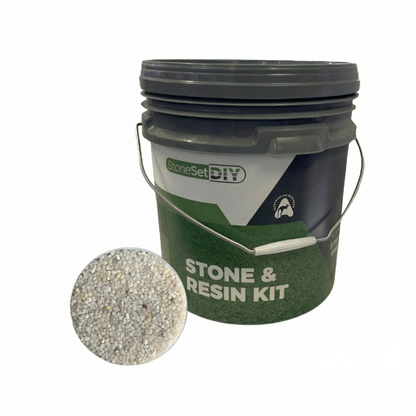4mm Southern White DIY Stone &amp; Resin Kit