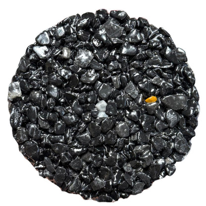 6mm Black Pebble DIY Sample
