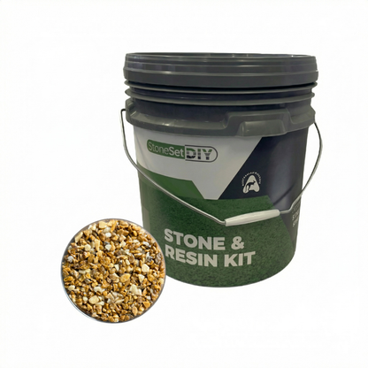 Yellow Sienna Stone &amp; Resin DIY Kit (6mm)