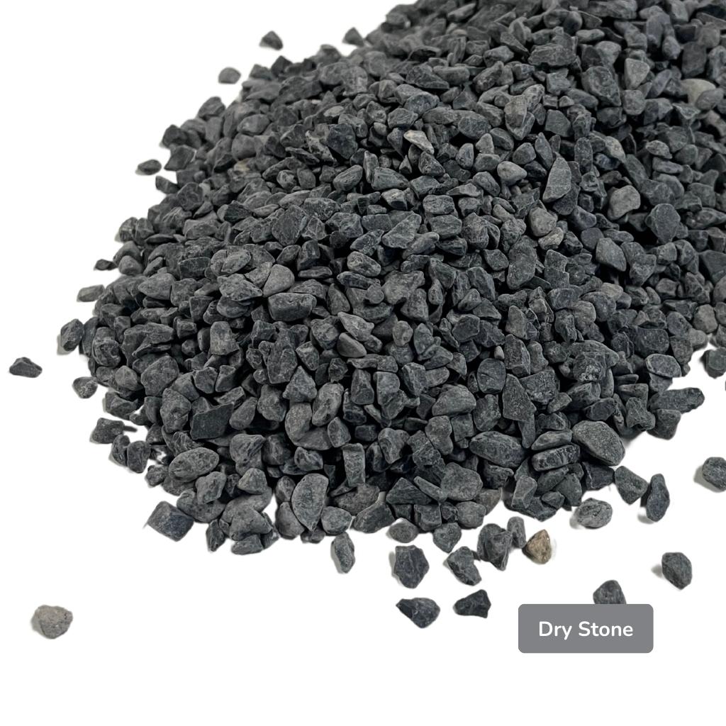 Black Pebble Garden Stones 4mm 20kg