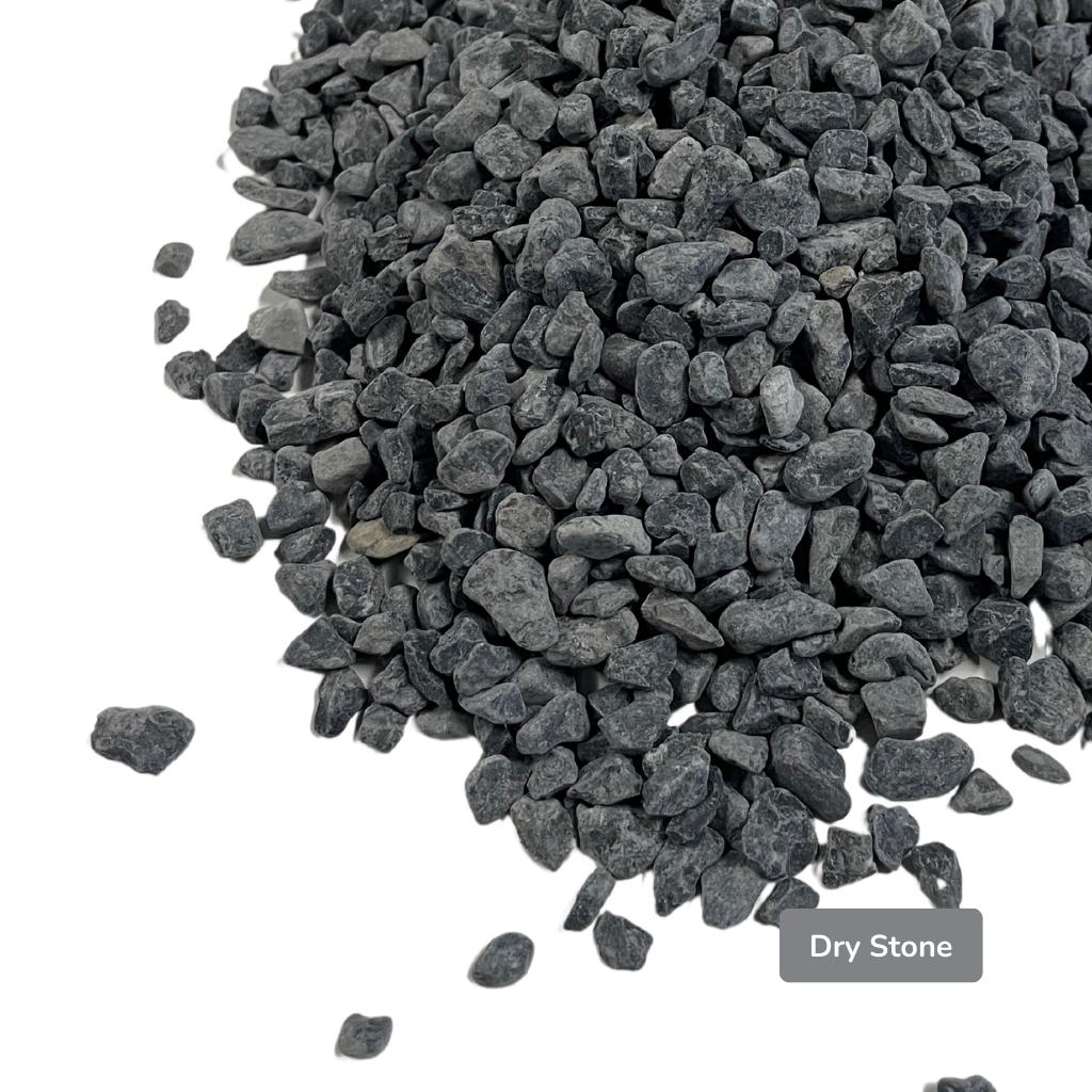 Black Pebble Garden Stones 6mm 20kg