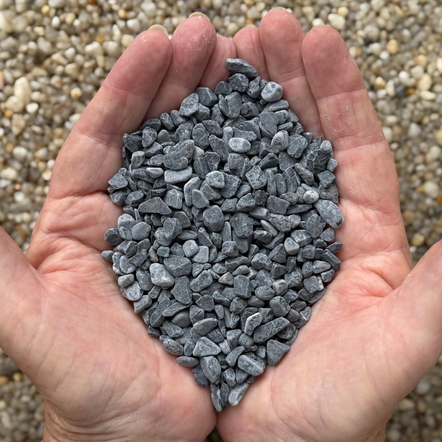 Black Pebble Garden Stones 6mm (20kg)