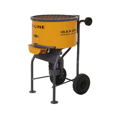 BARON E120L FORCED ACTION MIXER - 2kW Motor - Specialist Resin Stone Screed Mixer