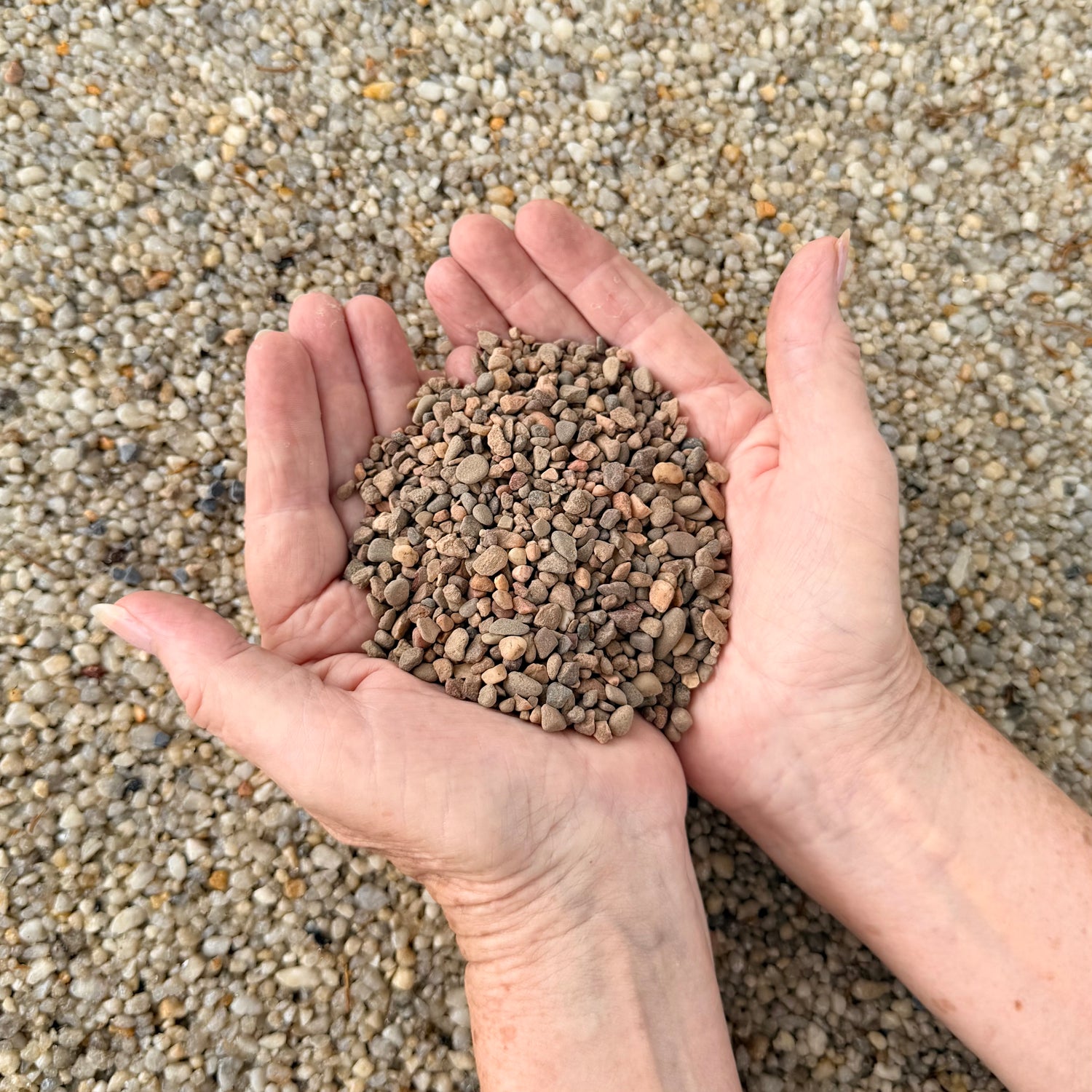 Hunter River Brown Garden Stones 5mm (20kg)