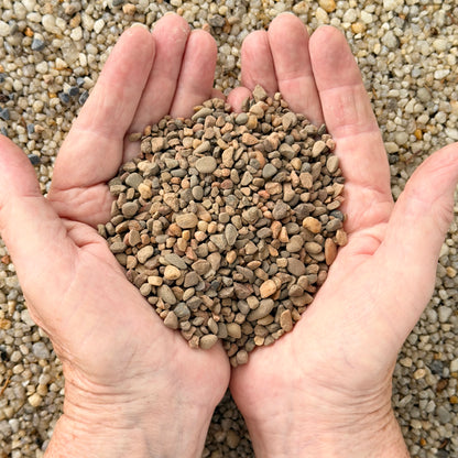 Hunter River Brown Garden Stones 5mm (20kg)