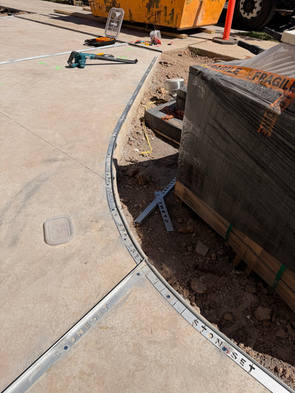 StoneSet Aluminium Angle – 18mm x 40mm (3m) - Mill finish