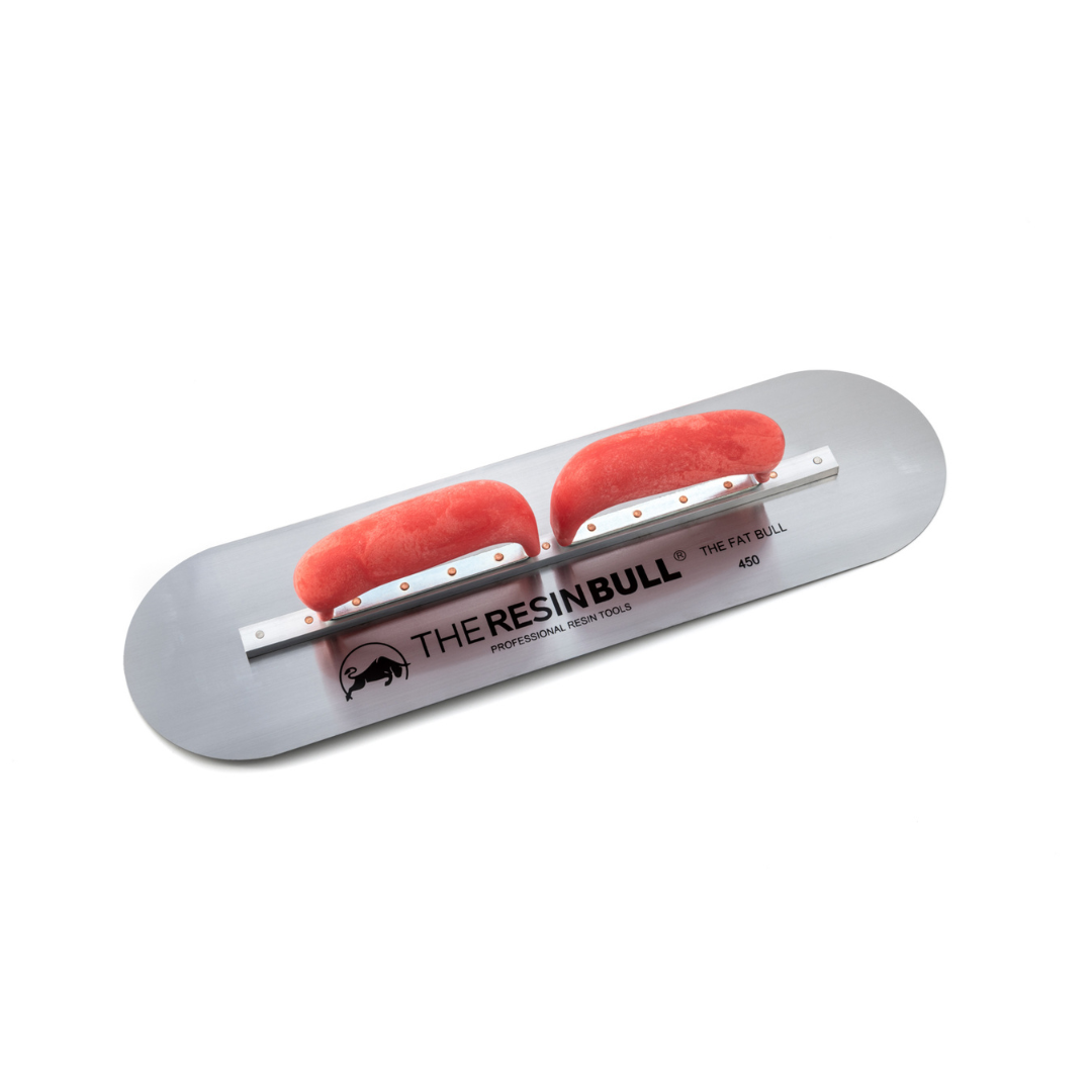 THE FAT BULL 450 - Dual Handle Trowel - Specialist Resin Driveway Float
