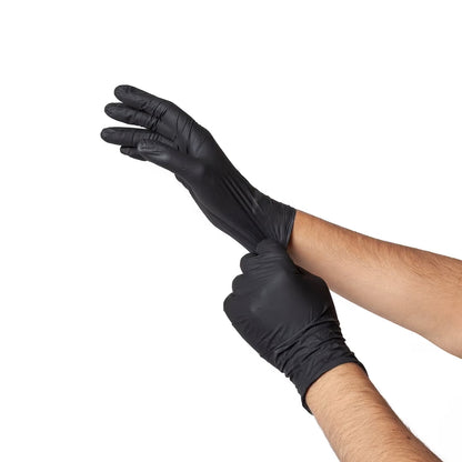 Biodegradable Nitrile Black Gloves